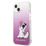 Karl Lagerfeld KLHCP13MCFNRCPI iPhone 13 / 14 / 15 6,1" hardcase pink Choupette Fun - imagine 2