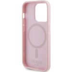 Guess GUHMP13XPSAHMCP iPhone 13 Pro Max 6,7" pink hardcase Saffiano MagSafe - imagine 7