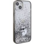 Karl Lagerfeld KLHCP15MLKCNSK iPhone 15 Plus/ 14 Plus 6.7" transparent hardcase Liquid Glitter Choup - imagine 4