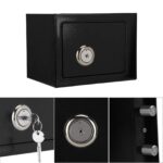 Extralink Home | Home safe | office, key box, safe deposit box, black, S-404 - imagine 4