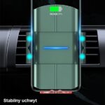 USAMS Inductive Holder US-CD133 10W Automatic for Ventilation Grille green CD133ZJ02 - imagine 4