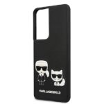 Karl Lagerfeld KLHCS21LPCUSKCBK S21 Ultra G998 black hardcase Ikonik Karl & Choupette - imagine 6
