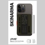 Wallet Skinarma Mirage Spunk Magnetic Grip Stand green - imagine 4
