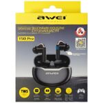 AWEI Bluetooth 5.3 T50 Pro TWS headphones + docking station black - imagine 2