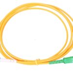 Extralink SC/APC-LC/UPC | Patchcord | Single Mode, Simplex, G652D, 3mm, 0.5m