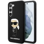 Karl Lagerfeld KLHCS23MSNIKBCK S23+ S916 hardcase black Silicone Ikonik