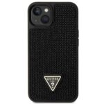 Guess GUHCP14SHDGTPK iPhone 14 / 15 / 136.1" black hardcase Rhinestone Triangle - imagine 3
