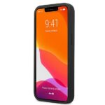 AMG AMHCP13SDOLBK iPhone 13 mini 5,4" black hardcase Leather Hot Stamped - imagine 5