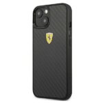 Ferrari FEHCP13SFCABK iPhone 13 mini 5,4" black hardcase On Track Real Carbon - imagine 2
