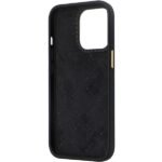 Guess GUHCP13LM4DGPK iPhone 13 Pro / 13 6.1" black hardcase Silicone Logo Strass 4G - imagine 7