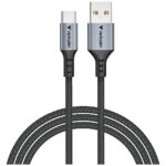 Cable Verbatim Sync & Charge USB-A to USB-C QC 120cm black 31843 - imagine 3