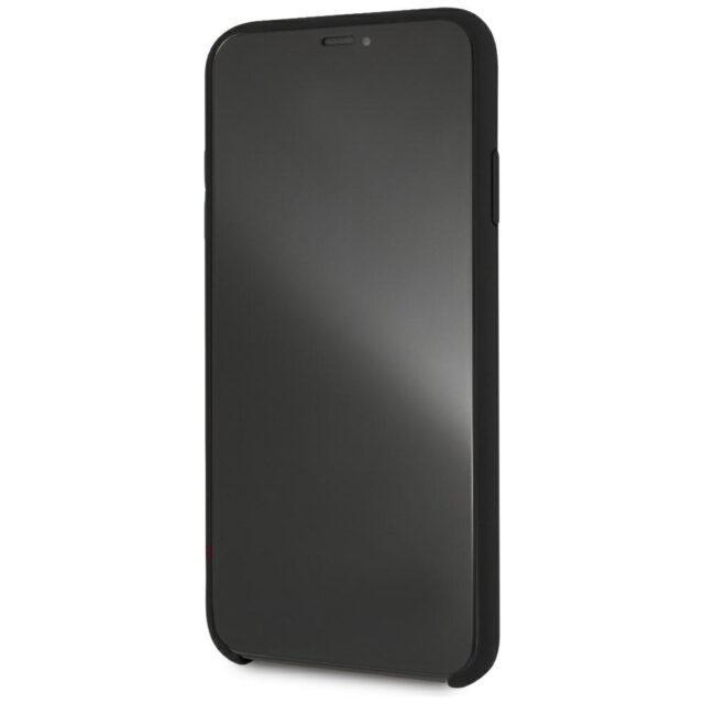 Guess GUHCI65LSGLBK iPhone Xs Max black hard case Silicone - imagine 6