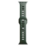 3MK Silicone Watch Strap Dark Green for Apple Watch 42/44/45/49mm - imagine 7