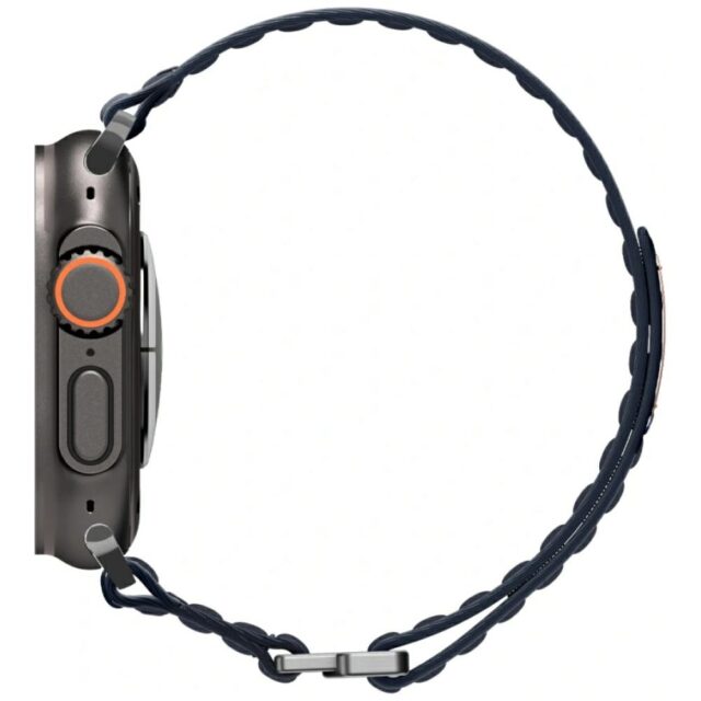 Spigen WBF0 Strap for Apple Watch 8/9/10/11/SE/Ultra (44/45/46/49mm) navy blue - imagine 3