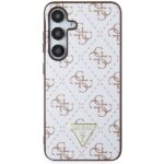 Guess GUHCS24SPG4GPH S24 S921 white hardcase 4G Triangle - imagine 3