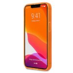 Karl Lagerfeld KLHCP13MCHTRO iPhone 13 / 14 / 15 6,1" orange hardcase Glitter Choupette Fluo - imagine 5