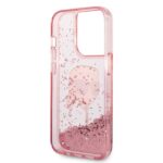 Karl Lagerfeld KLHCP14XLNKHCP iPhone 14 Pro Max 6,7" pink hardcase Glitter Karl Head - imagine 7