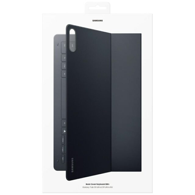 Samsung Book Cover Keyboard Slim Case for Galaxy Tab S11 Ultra Black - imagine 7