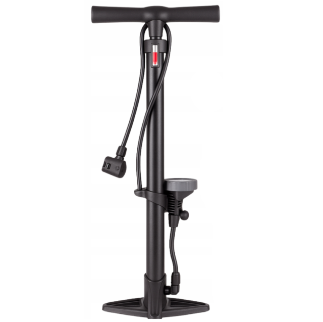 Extralink | Bicycle and Car Pump | with Pressure Gauge - imagine 3