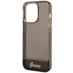 Guess GUHCP14LHGCOK iPhone 14 Pro 6,1" black hardcase Translucent - imagine 6