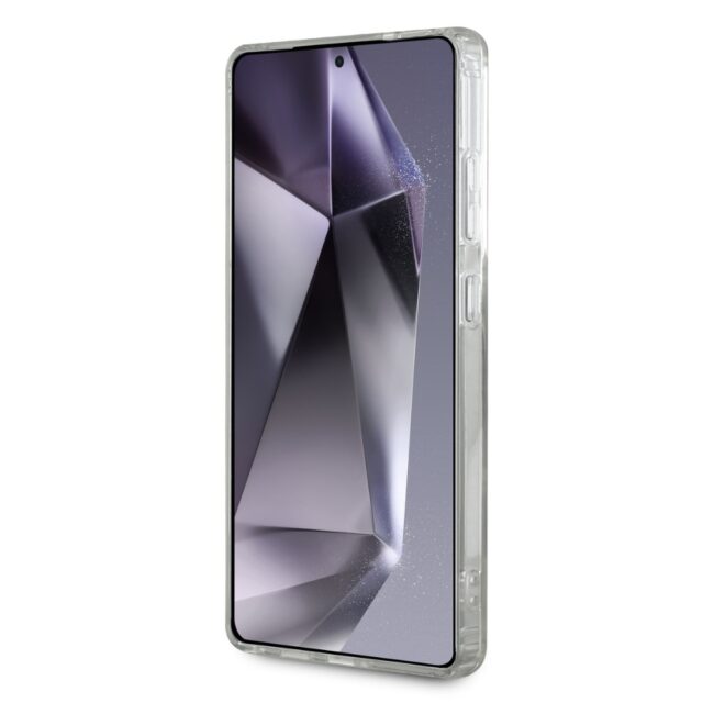 Etui Karl Lagerfeld Button Choupette Head Printed Logo MagSafe Samsung Galaxy S25 Ultra white - imagine 5