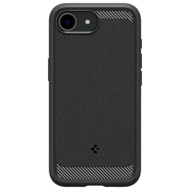 Case Spigen Rugged Armor Mag MagSafe for iPhone 16e black - imagine 2