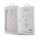 Guess GUHCP14LG4GLPI iPhone 14 Pro 6,1" pink hard case 4G Stripe Collection - imagine 8