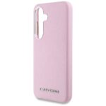 Case Karl Lagerfeld Saffiano Full Wrapped Elongated Metal Logo MagSafe for Samsung Galaxy S25 - imagine 6