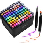 Extralink | Alcohol marker set | 100 colors, dual tips