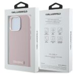 Karl Lagerfeld KLHMP16XPGMSRPP iPhone 16 Pro Max 6.9" pink hardcase FW Metal Plate MagSafe - imagine 8
