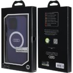Audi IML Big Logo MagSafe Case iPhone 13 Pro / 13 6.1" navy blue hardcase AU-IMLMIP13P-Q5/D - imagine 4