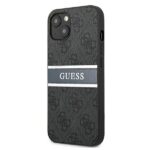 Guess GUHCP13M4GDGR iPhone 13 / 14 / 15 6,1" grey hardcase 4G Stripe - imagine 2