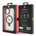 Ferrari FEHMP15MUSCAH iPhone 15 Plus /14 Plus 6.7" transparent hardcase Ring Stand 2023 Collection M - imagine 8