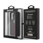 Ferrari FEOSIHCS21SBK S21 G991 black hardcase Off Track Leather Nylon Stripe - imagine 8