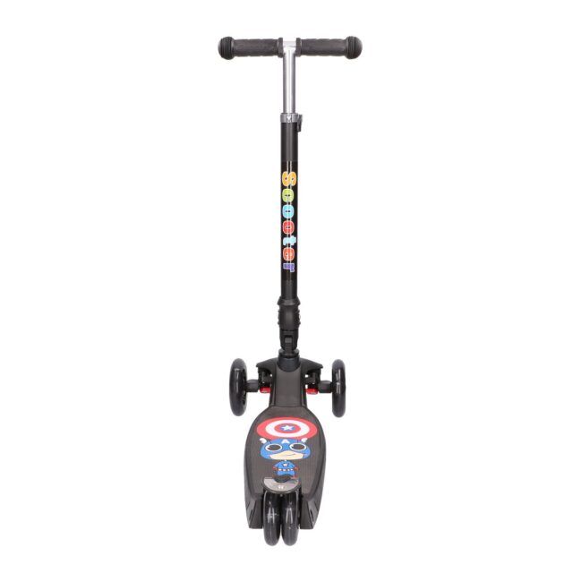 Extralink Kids Scooter Tiger Turbo Black - imagine 5