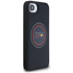 Case Red Bull Meshed Logo and Red Ring   MagSafe for iPhone 16e navy blue - imagine 4