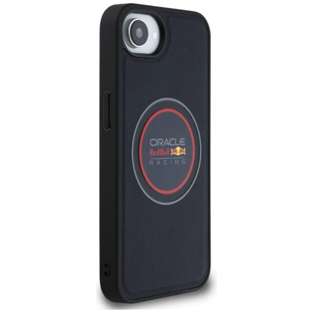 Case Red Bull Meshed Logo and Red Ring   MagSafe for iPhone 16e navy blue - imagine 4