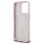 Karl Lagerfeld KLHMP16XSKCHPPLP iPhone 16 Pro Max 6.9" pink hardcase Silicone Double Heads Pri - imagine 7