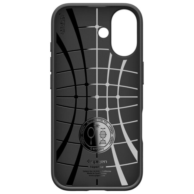 Spigen Liquid Air Case for iPhone 17 Black - imagine 3
