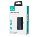 USAMS HUB Adapter USB 2.0/USB 3.0/USB-C grey SJ490HUB01 (US-SJ490) - imagine 10