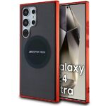 AMG AMHMS24L23HBCK S24 Ultra S928 black hardcase with Transparent Bicolor and MagSafe