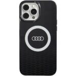 Audi IML Big Logo MagSafe Case iPhone 13 Pro / 13 6.1" black hardcase AU-IMLMIP13P-Q5/D2-BK