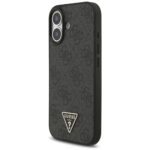 Case Guess 4G Strap Triangle Logo        MagSafe for iPhone 17 black - imagine 3