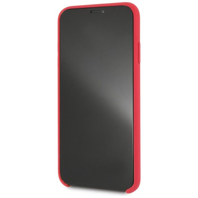 Guess GUHCI65LSGLRE iPhone Xs Max red hard case Silicone - imagine 6