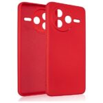 Case Beline Silicone for Poco F7 Pro red