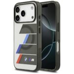 BMW M IML Metal Buttons Tricolor Lines MagSafe Case for iPhone 17 Pro Anthracite
