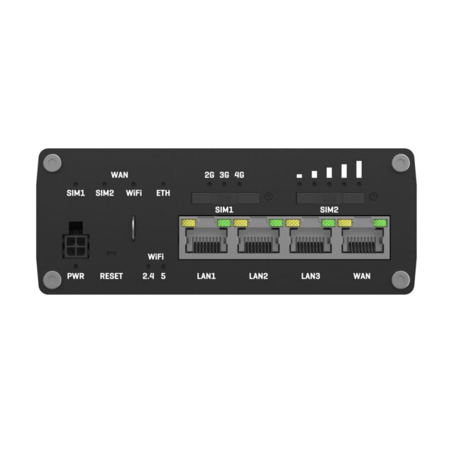 Teltonika RUTM11 | Industrial 4G LTE router | Cat 6, 4x GbE, GNSS, Wi-Fi 5, Dual SIM - imagine 5