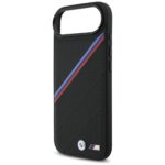 BMW M Tricolor Metal Logo MagSafe Case for iPhone Air Black - imagine 6