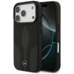 Case Mercedes Leather The Move MagSafe for iPhone 17 Pro black