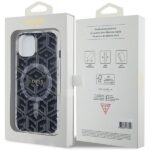 Guess GUHMP15MHGCUSTGK iPhone 15 Plus / 14 Plus 6.7" black hardcase IML GCube MagSafe - imagine 8